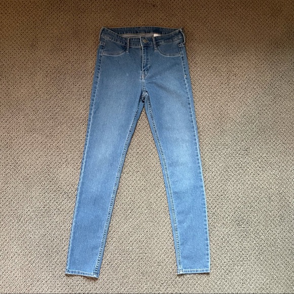 H&M Denim - H&M Skinny Ankle Blue Jeans Size 28